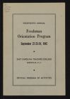 Freshman orientation program, 1942